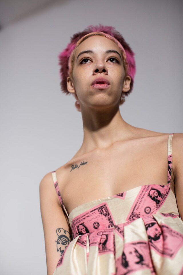 Backstage at the AW20 Ashley Williams show womenswear 4 3