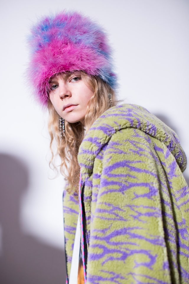 Backstage at the AW20 Ashley Williams show womenswear 9 8