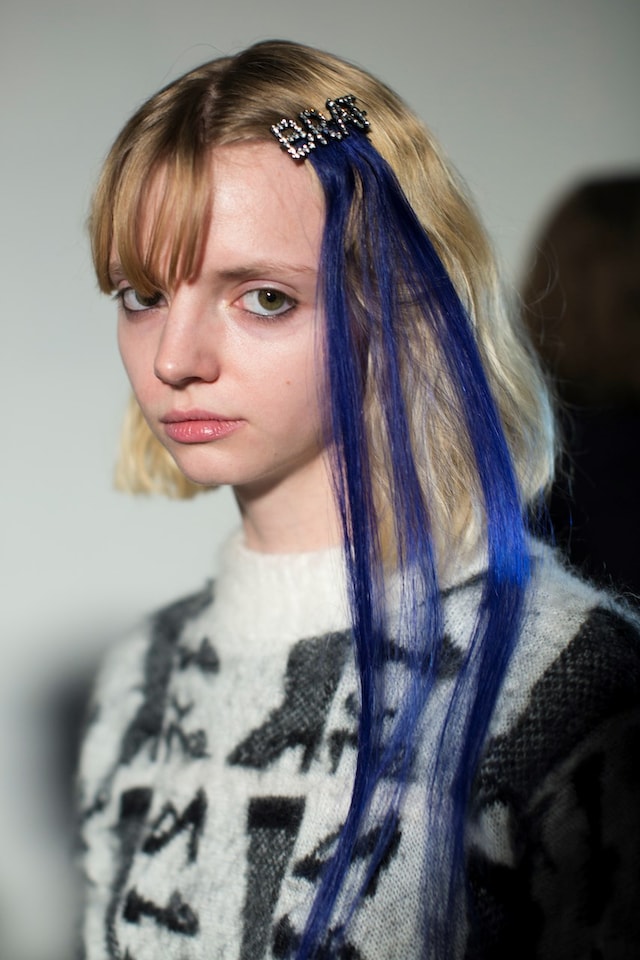 Backstage at the AW20 Ashley Williams show womenswear 20 19