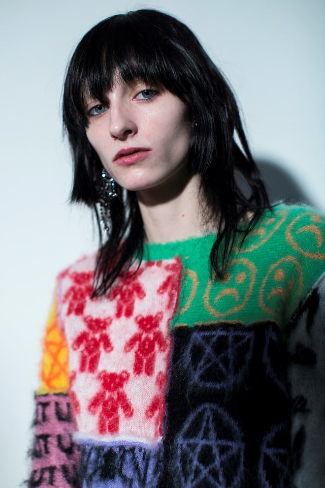 Backstage at the AW20 Ashley Williams show womenswear 21 20