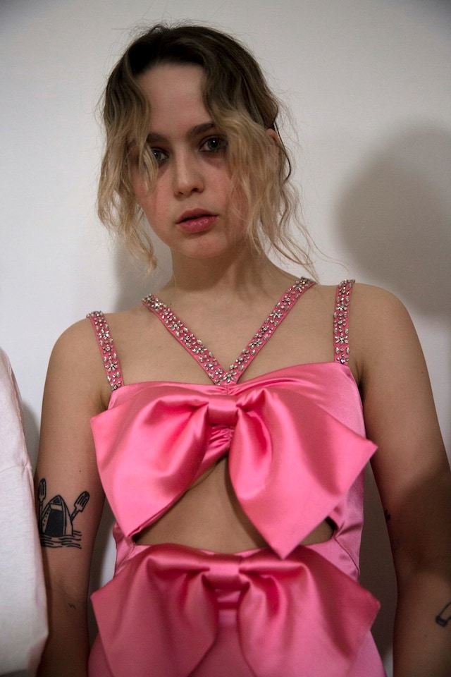 Backstage at the AW20 Ashley Williams show womenswear 28 27