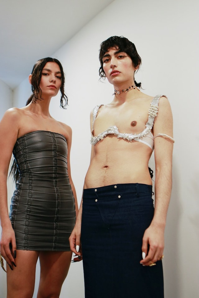 Backstage at the AW20 Di Petsa fashion show 0