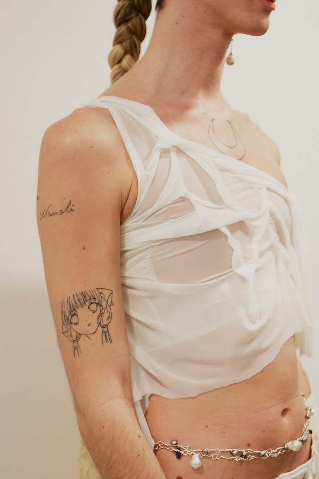 Backstage at the AW20 Di Petsa fashion show 4