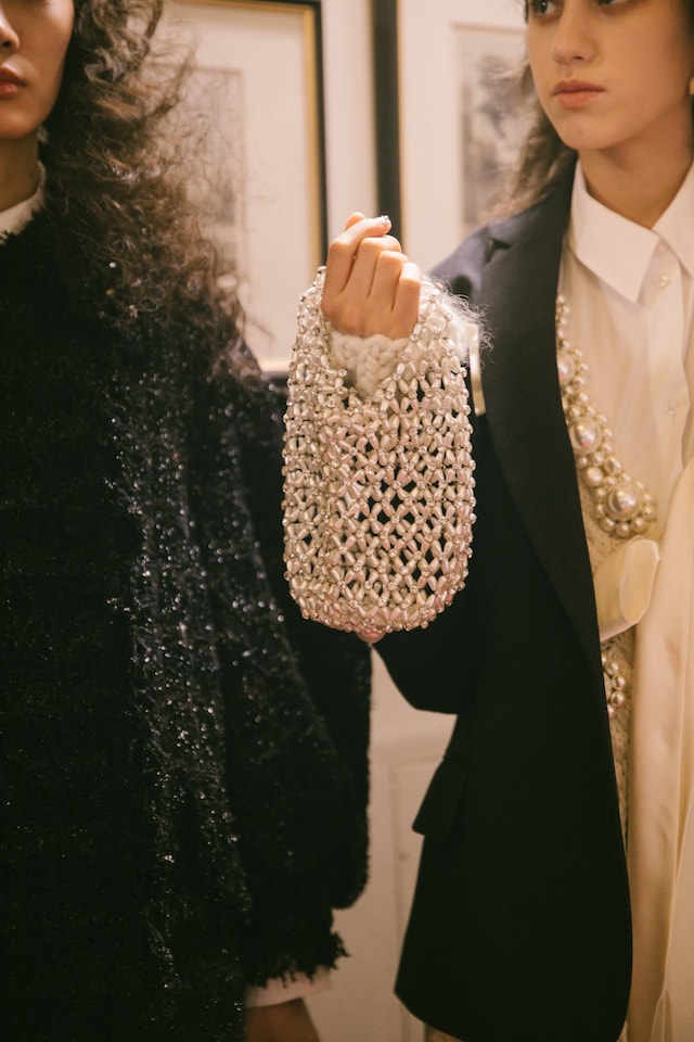 Backstage at the AW20 Simone Rocha fashion show LFW 18