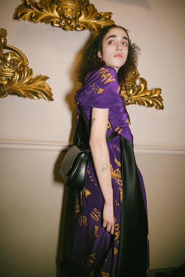 Backstage at the AW20 Simone Rocha fashion show LFW 20