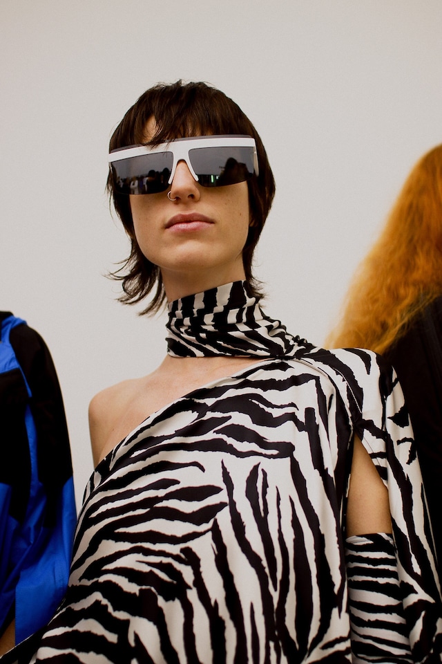 Backstage at the AW20 MM6 Maison Margiela fashion show 2 1