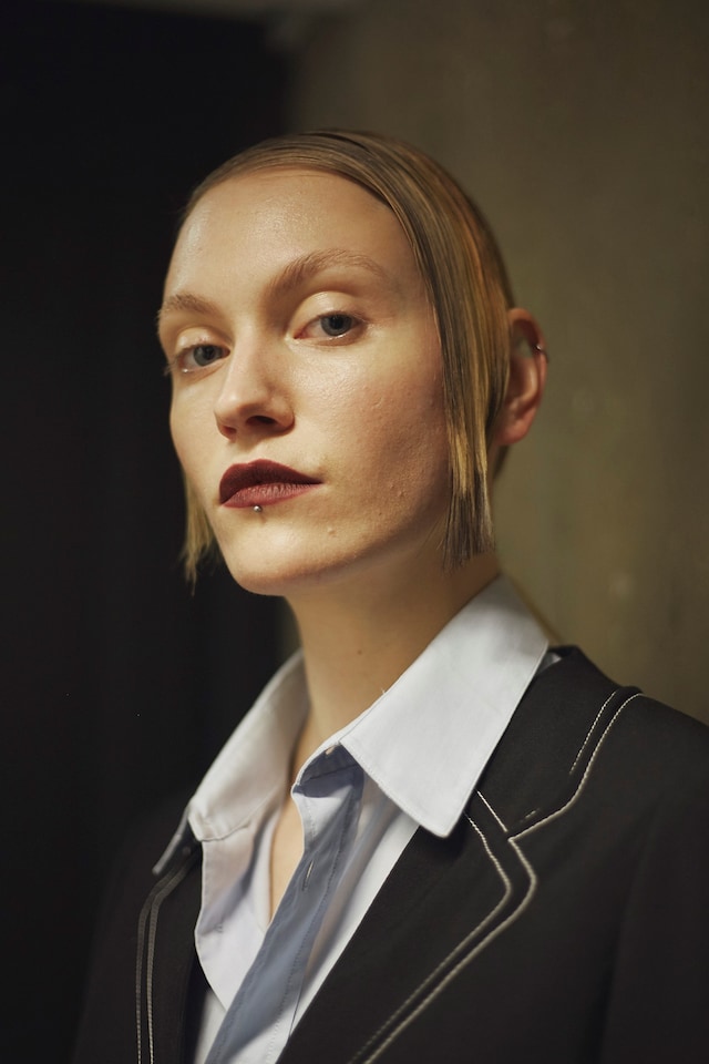 Backstage at the AW20 Coperni fashion show womenswear pfw 5 4