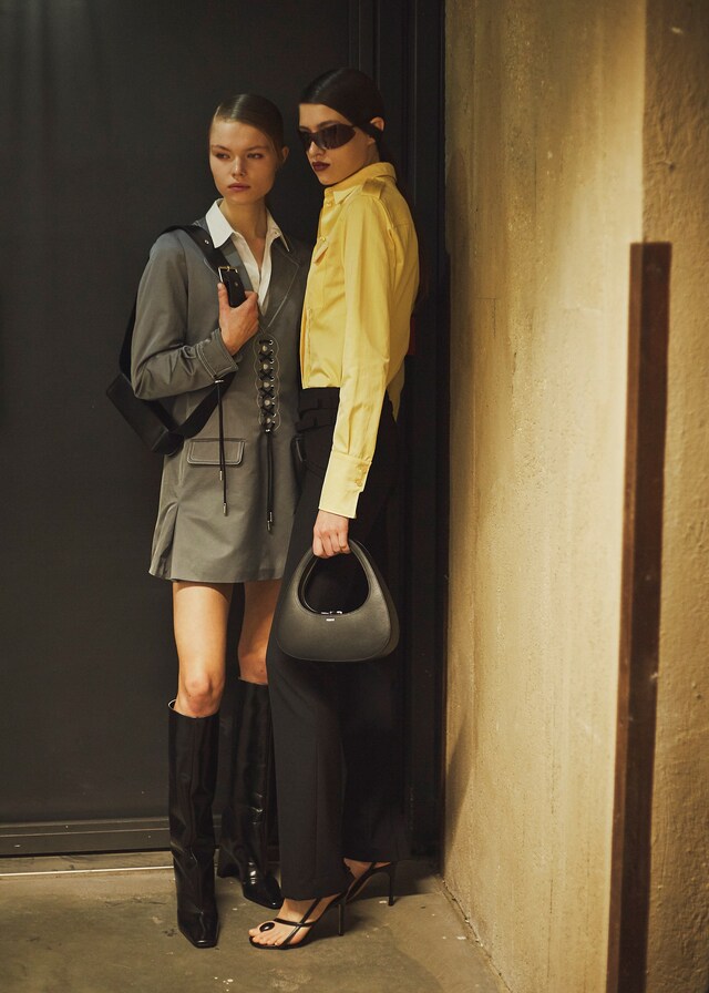 Backstage at the AW20 Coperni fashion show womenswear pfw 11 10