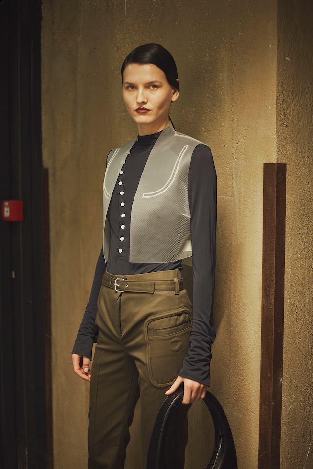 Backstage at the AW20 Coperni fashion show womenswear pfw13 12