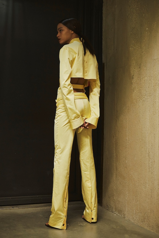 Backstage at the AW20 Coperni fashion show womenswear pfw19 18