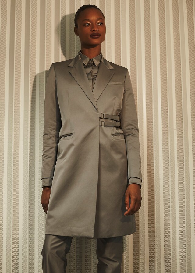 Backstage at the AW20 Coperni fashion show womenswear pfw21 20