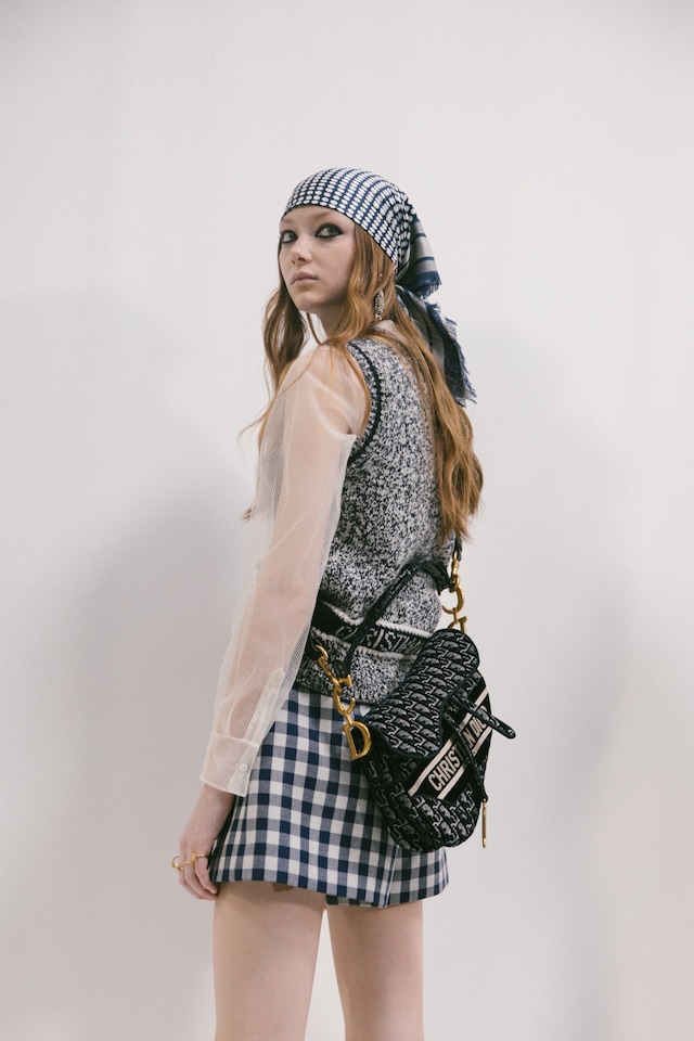Backstage at the AW20 Dior fashion show 6 5