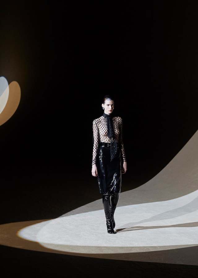 Saint Laurent AW20 fashion show 23 22