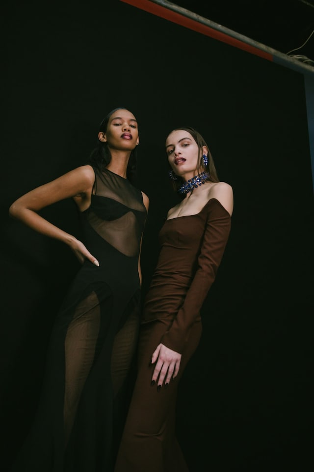 Backstage at the AW20 Mugler fashion show 8 7
