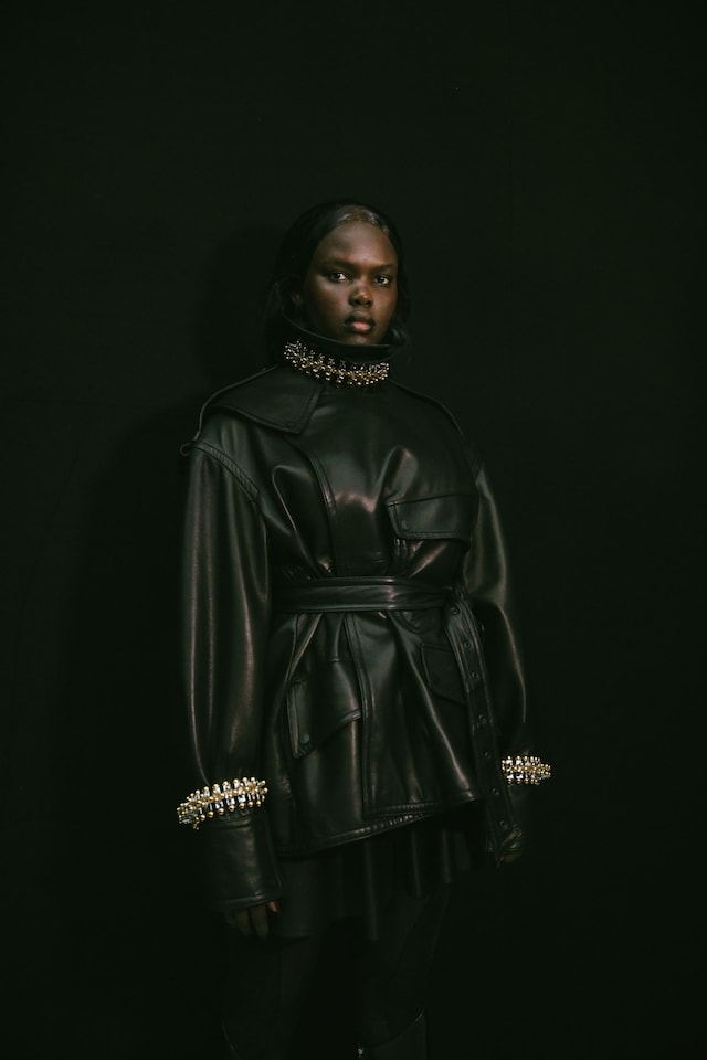 Backstage at the AW20 Mugler fashion show 21 20