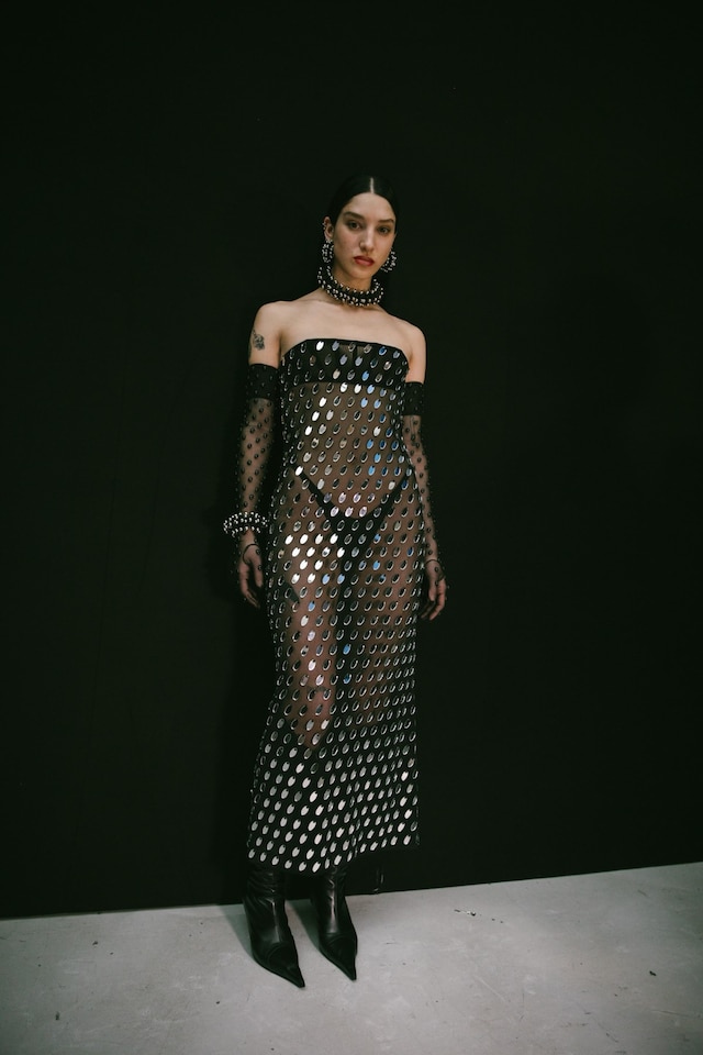 Backstage at the AW20 Mugler fashion show 22 21