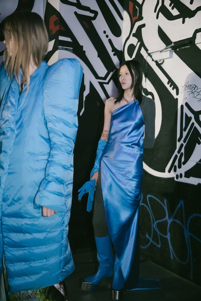 Backstage at the AW20 Rick Owens fashion show 8 7