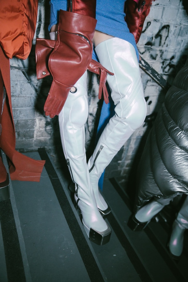 Backstage at the AW20 Rick Owens fashion show 29 28