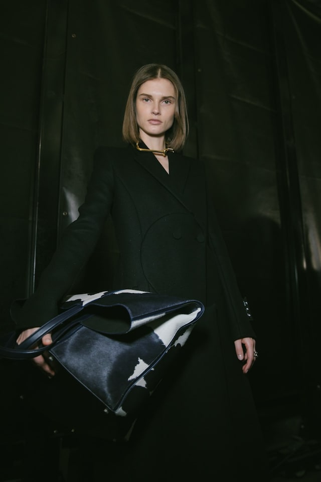 Backstage at the Off-White AW20 fashion show 30 29