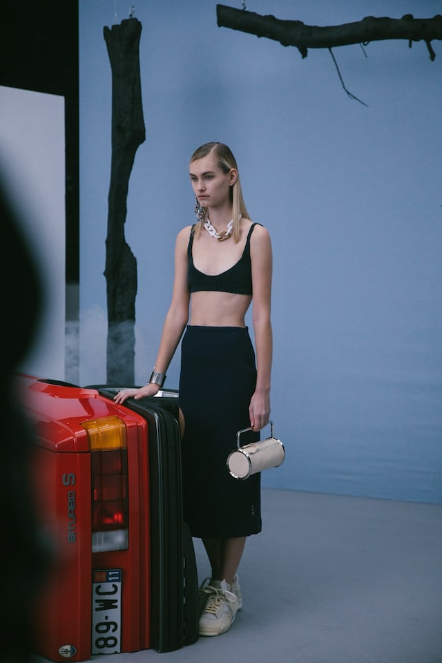 Backstage at the Off-White AW20 fashion show 7 6