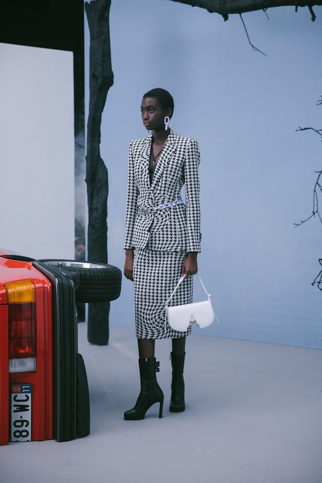 Backstage at the Off-White AW20 fashion show 10 9