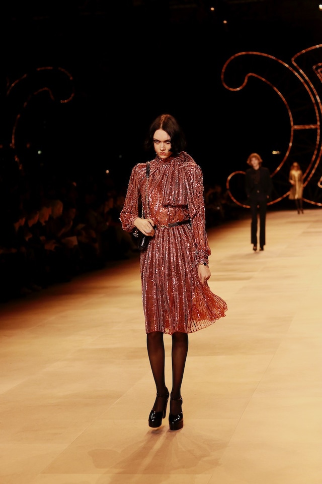 Celine AW20 fashion show Hedi Slimane Paris Fashion Week 0