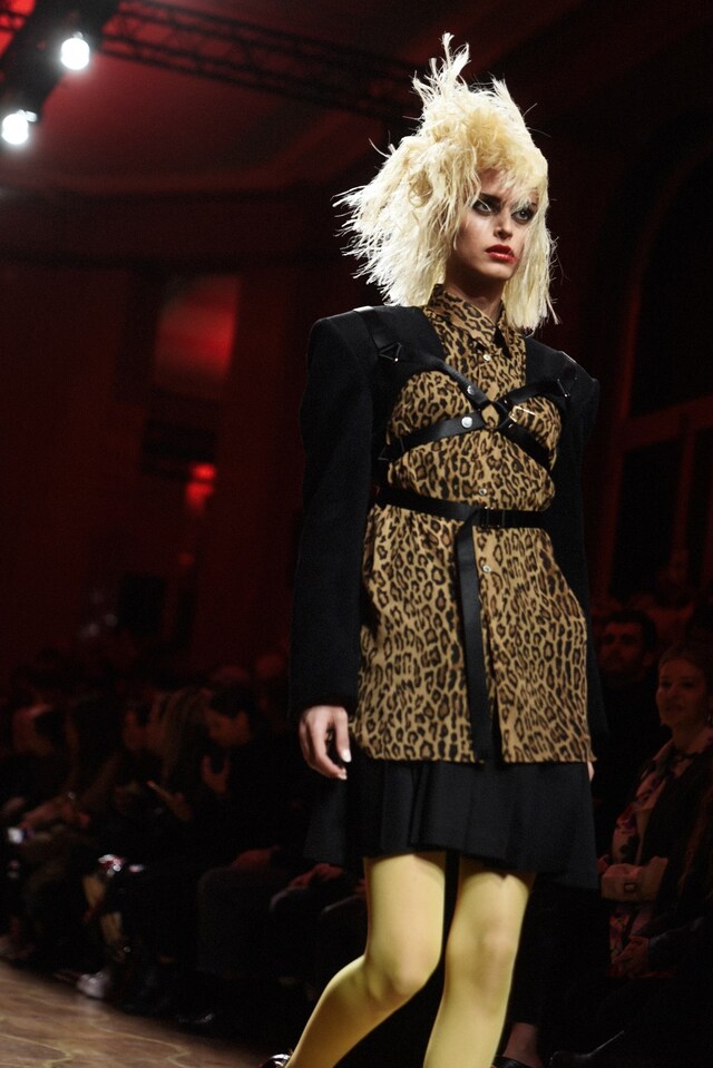 Junya Watanabe AW20 fashion show Blondie 27 26