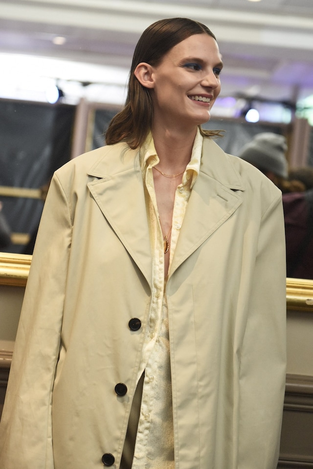 Backstage at the AW20 Kwaidan Editions fashion show 8 7