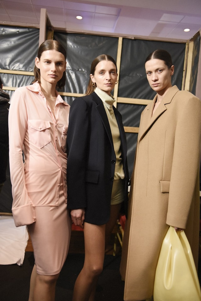 Backstage at the AW20 Kwaidan Editions fashion show 17 16