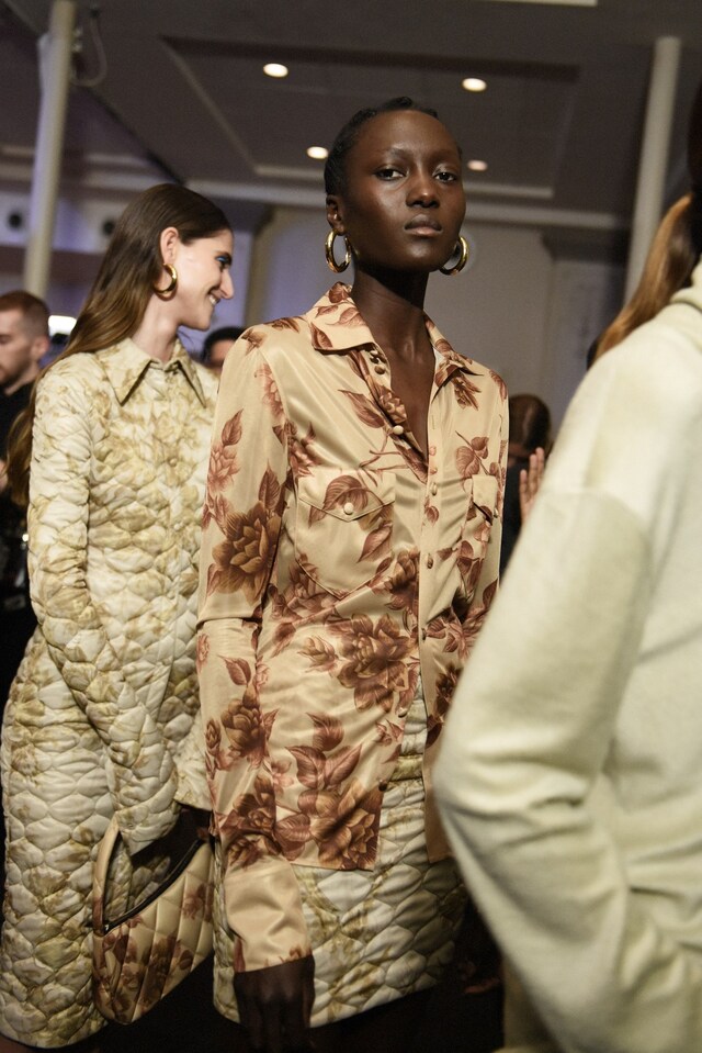 Backstage at the AW20 Kwaidan Editions fashion show 22 21