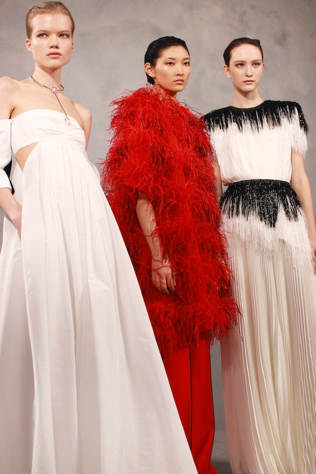 Backstage at the AW20 Givenchy fashion show 5 4