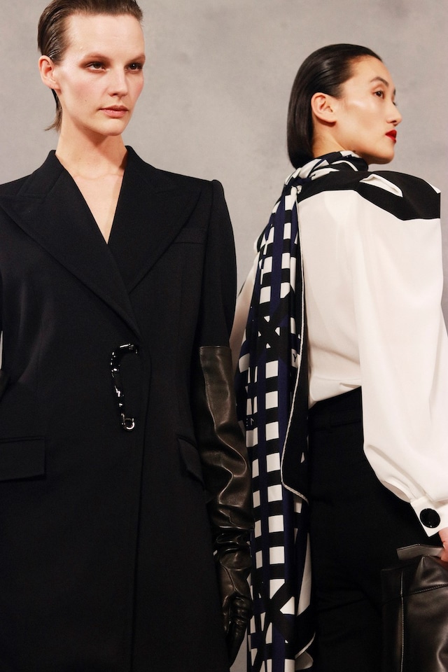 Backstage at the AW20 Givenchy fashion show 11 10