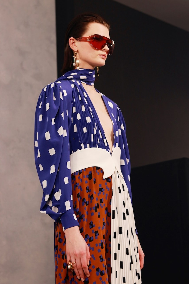 Backstage at the AW20 Givenchy fashion show 14 13