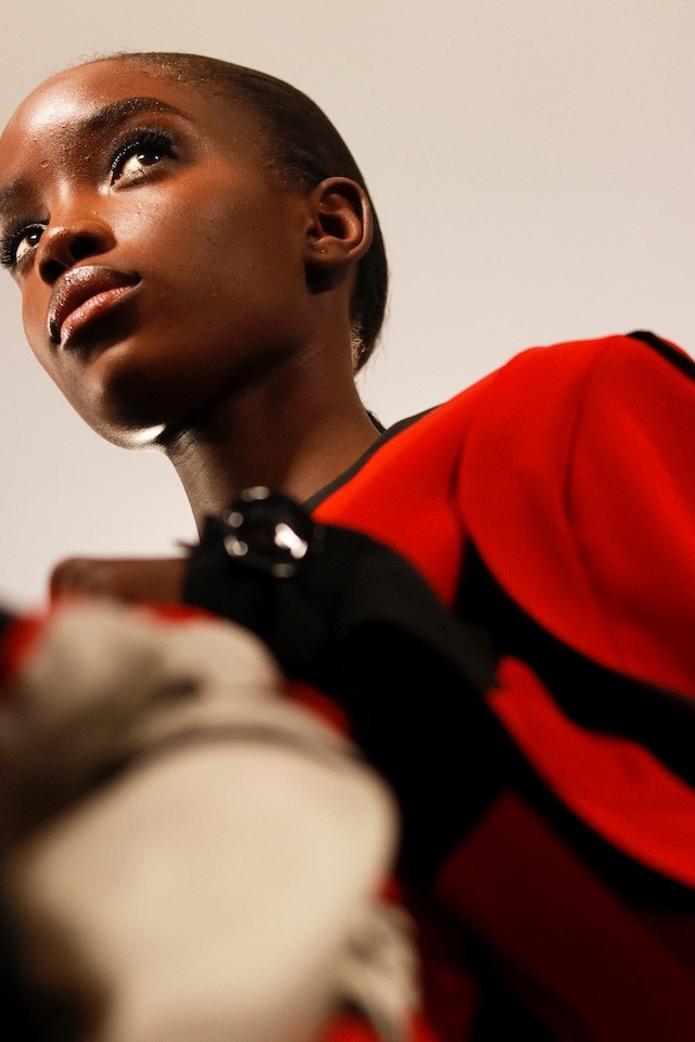 Backstage at the AW20 Givenchy fashion show 16 15
