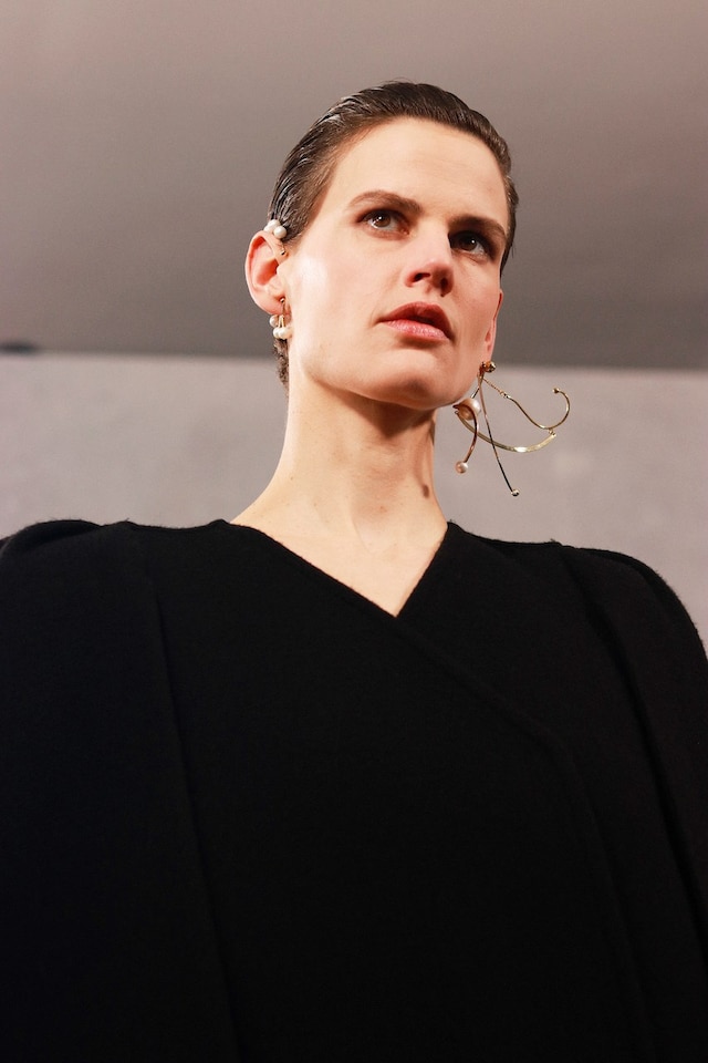 Backstage at the AW20 Givenchy fashion show 18 17