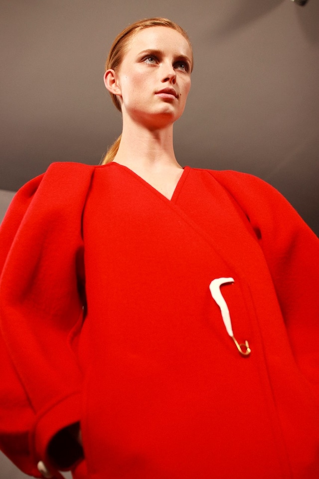 Backstage at the AW20 Givenchy fashion show 21 20