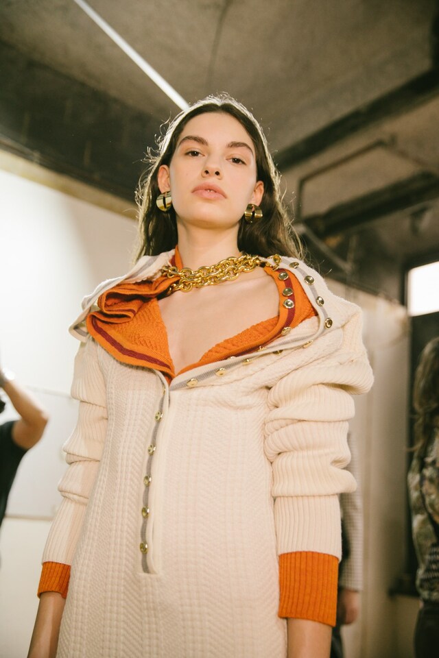 Backstage at the AW20 Y/Project fashion show 3 2