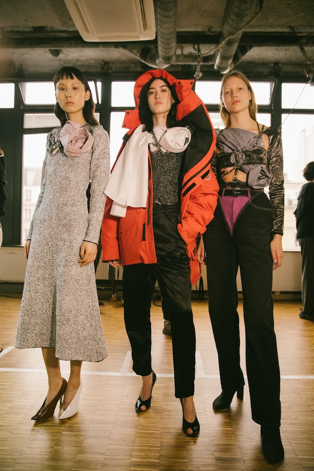 Backstage at the AW20 Y/Project fashion show 4 3