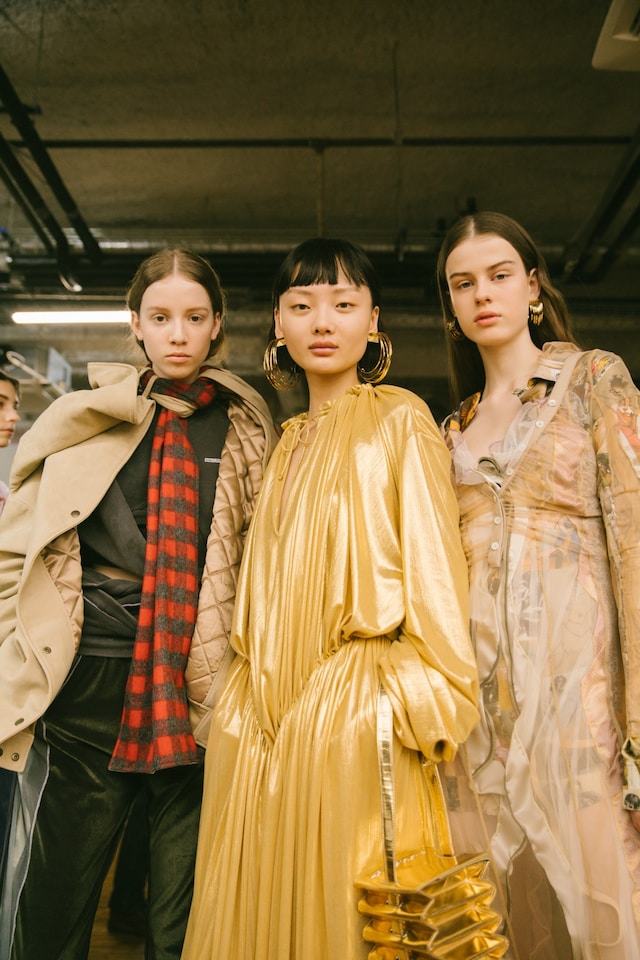 Backstage at the AW20 Y/Project fashion show 9 8