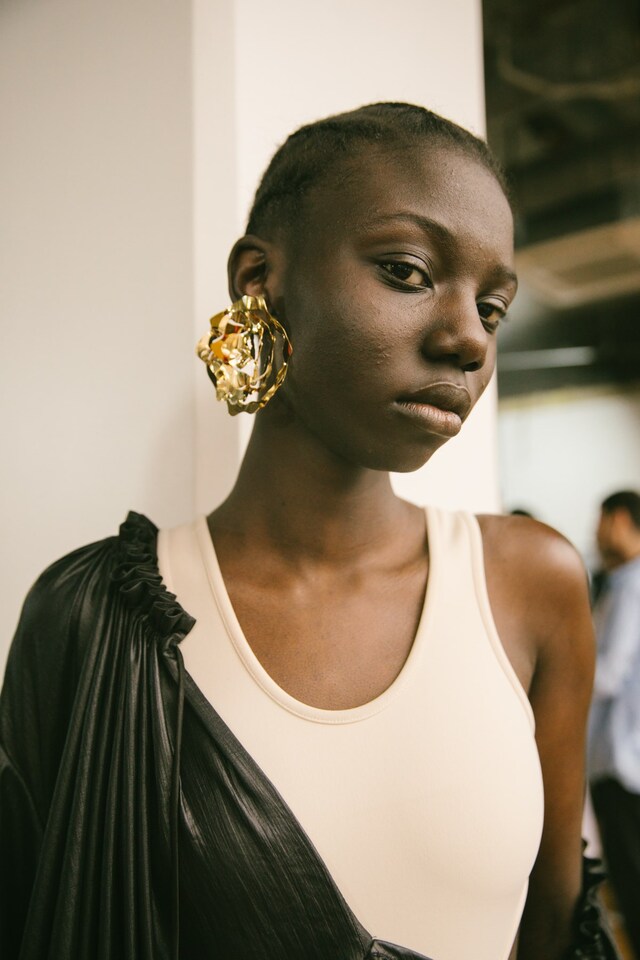 Backstage at the AW20 Y/Project fashion show 11 10