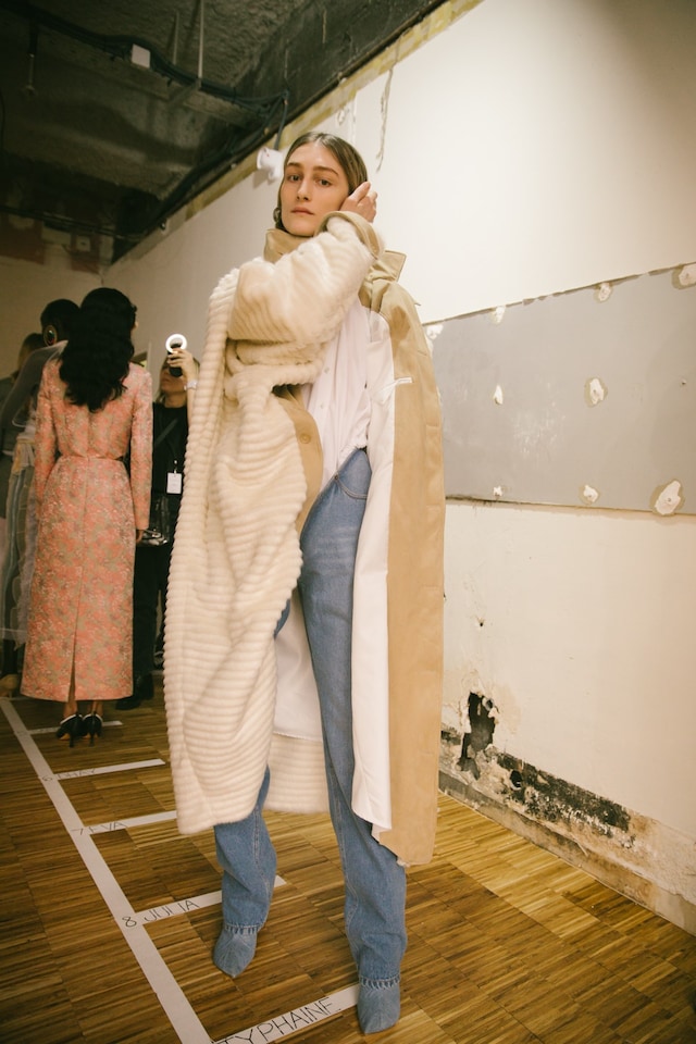 Backstage at the AW20 Y/Project fashion show 28 27