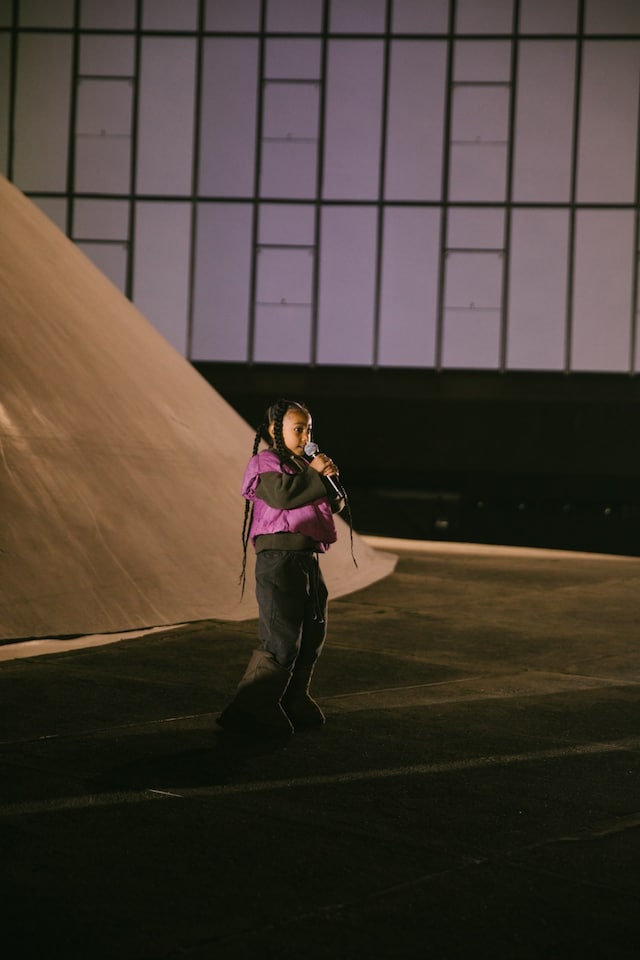 Yeezy Season 8 fashion show Kanye West North West 20 19