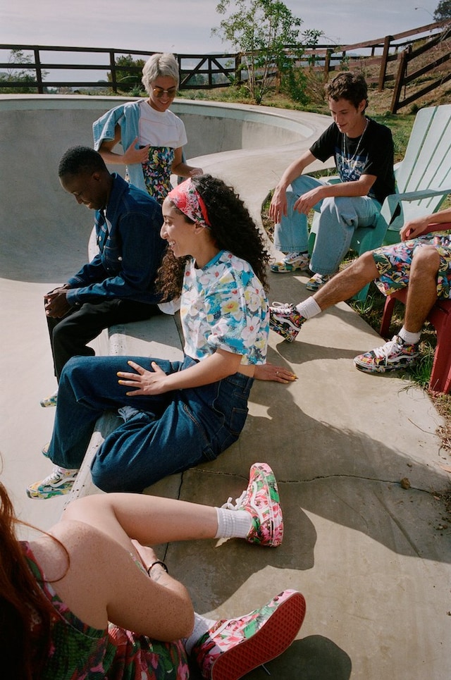 Kenzo Vans campaign skating Los Angeles 2
