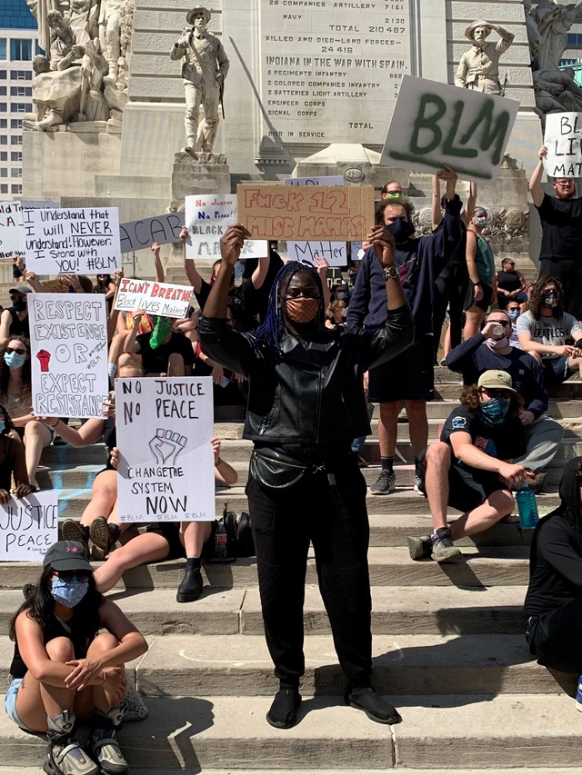 Black Lives Matter arrested protesters