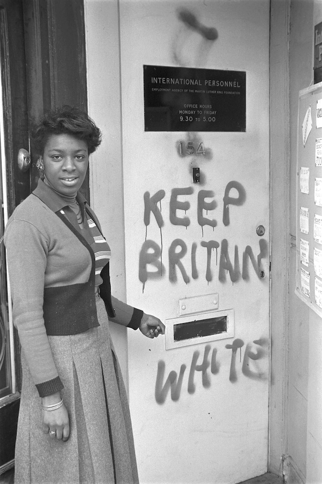 Neil Kenlock, “Keep Britain White, Balham” (1974) 13