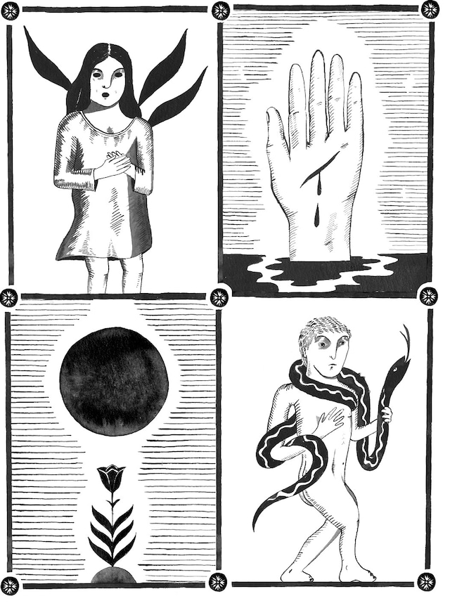Ragnar Persson Midsommar illustrations 6 6