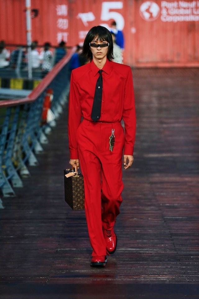 Louis Vuitton SS21 menswear Virgil Abloh mono glasses 5