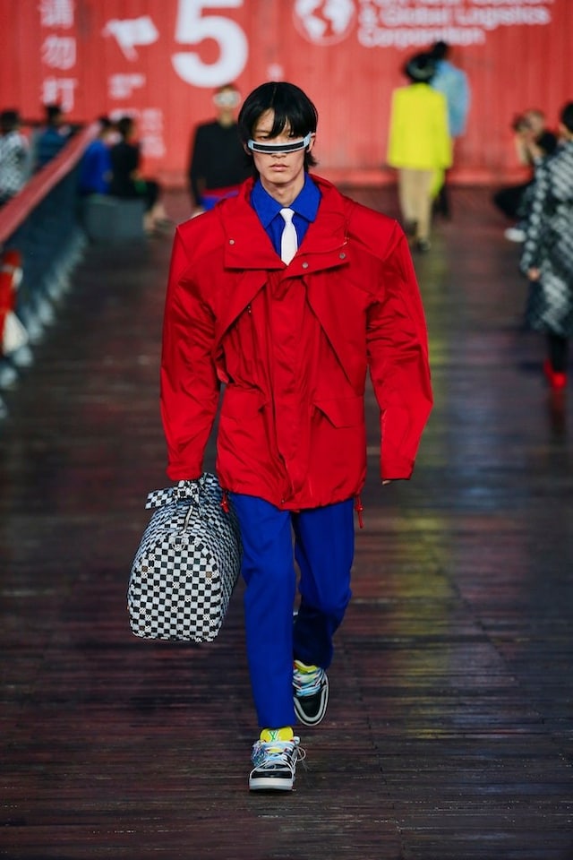 Louis Vuitton SS21 menswear Virgil Abloh mono glasses 3