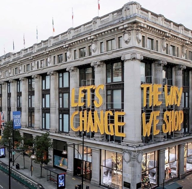 Selfridges made a big commitment to the future