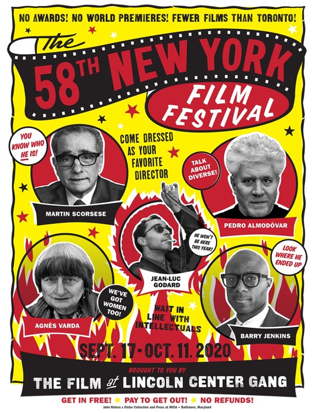 John Waters’ NYFF poster